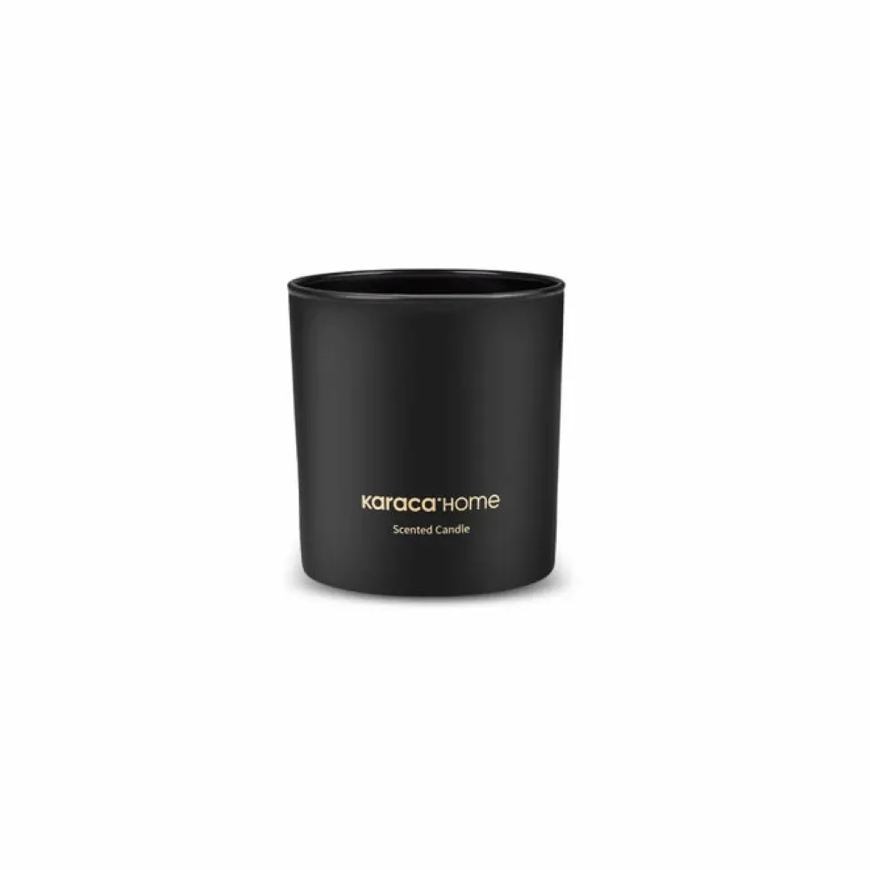 Amber Blossom Scented Candle 8x9.5cm, Red