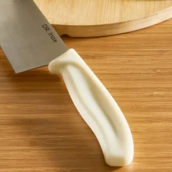Dr. Inox Stainless Steel Chef's Knife, 33cm, Cream