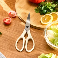 Dr.Inox Stainless Steel Scissors, Cream