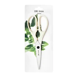Dr.Inox Stainless Steel Scissors, Cream