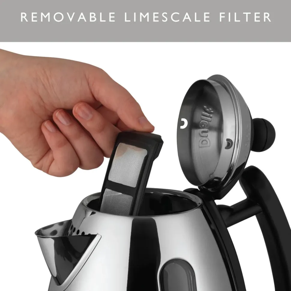 Duait Jug Kettle, 1L, Black Multi