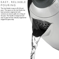 Duait Jug Kettle, 1L, Black Multi