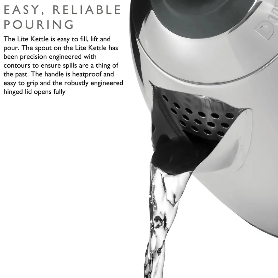 Duait Jug Kettle, 1L, Black Multi