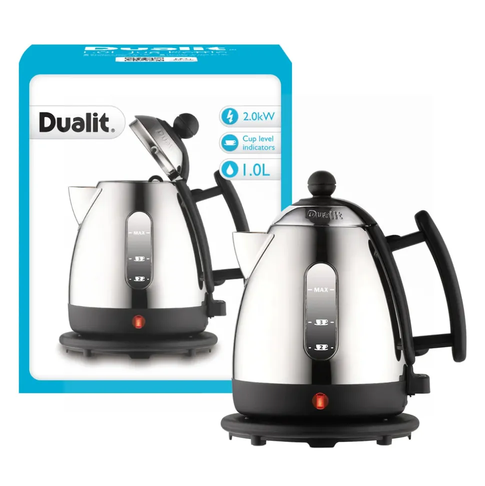 Duait Jug Kettle, 1L, Black Multi