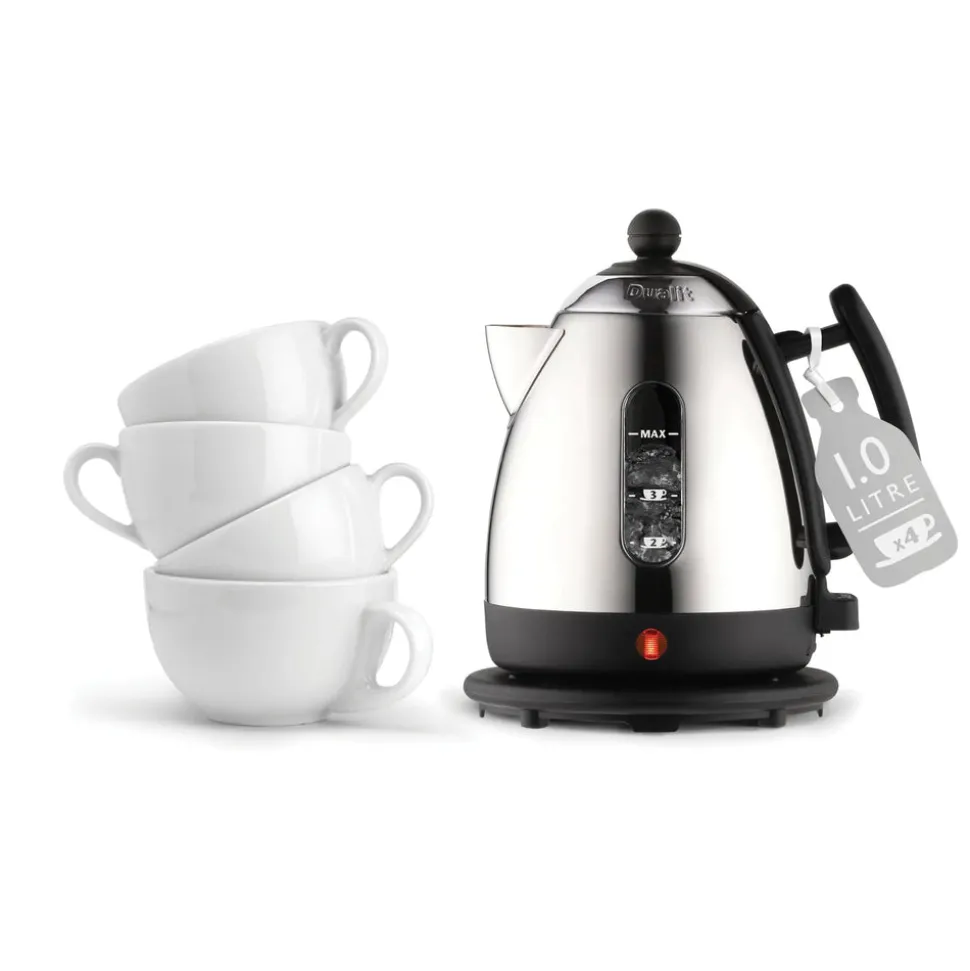 Duait Jug Kettle, 1L, Black Multi