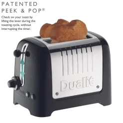 Dualit Black Toaster, 1000W