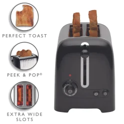 Dualit Black Toaster, 1000W