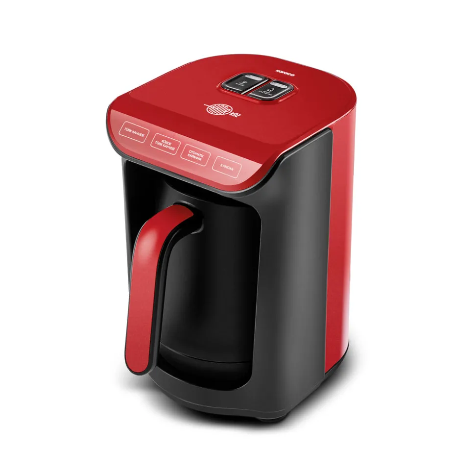 Hatır Köz Turkish Coffee Maker, 535W, Cherry Red