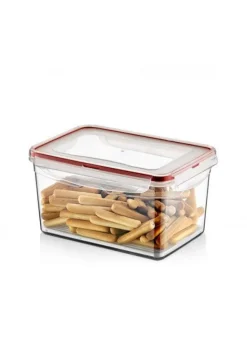 Hobby Rectangle Airtight Storage Container, 2.4L, Grey
