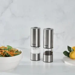 Homend Grindgo 6004UK Rechargeable Single Seasoning Mill, Inox