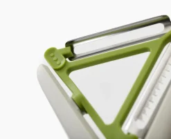 Joseph Joseph Switch 2-in-1 Peeler, White Green