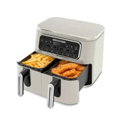 Karaca Air Cook Duo 2-in-1 Air Fryer with Stew Function, 8L, 2500W, Starlight