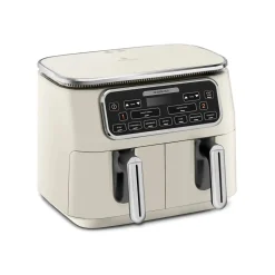 Karaca Air Cook Duo 2-in-1 Air Fryer with Stew Function, 8L, 2500W, Starlight