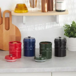 Karaca Andy Storage Jar, 400ml, Navy Blue