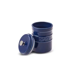 Karaca Andy Storage Jar, 400ml, Navy Blue