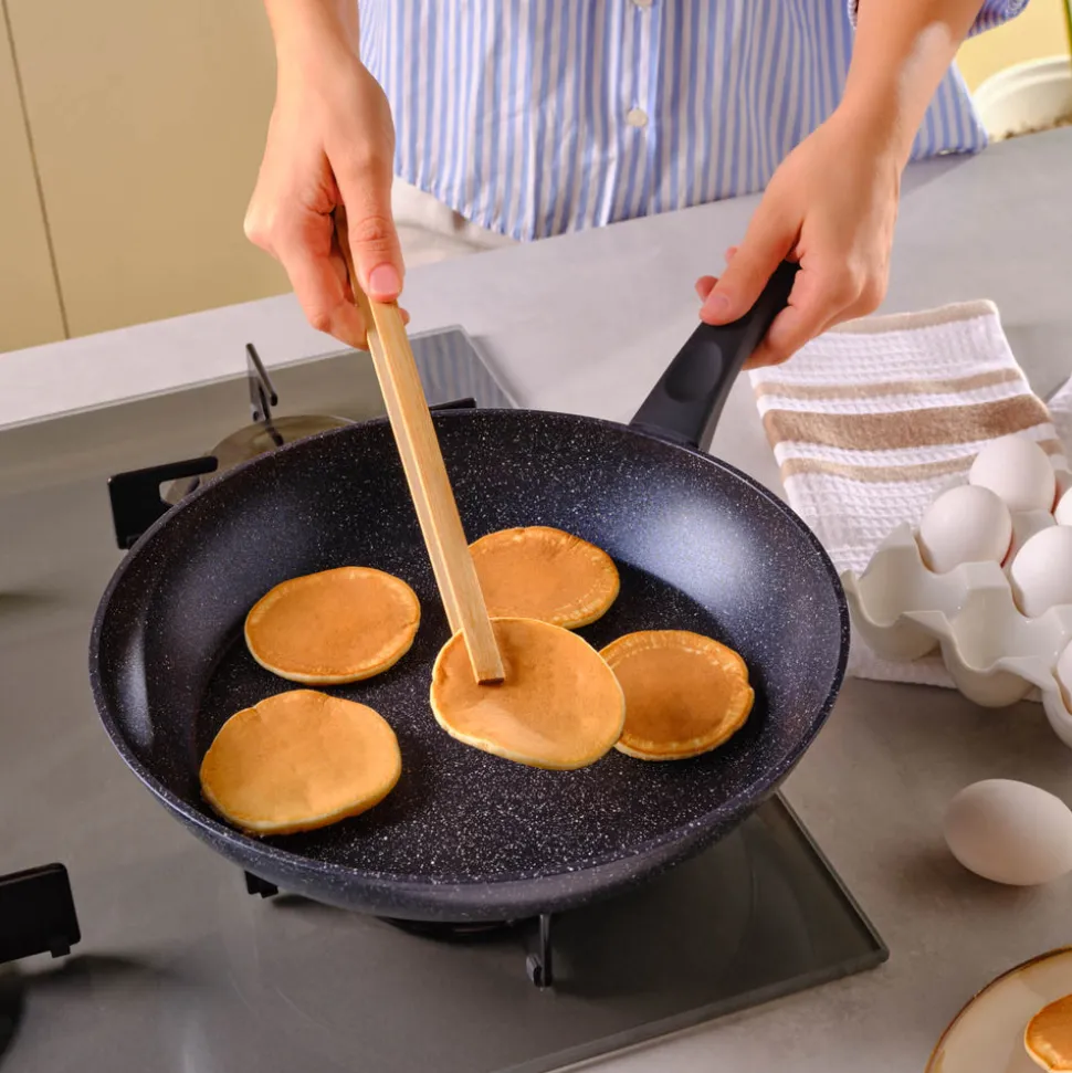 Karaca Aqua Granite Non-Stick Induction Frying Pan, 30cm, Blue