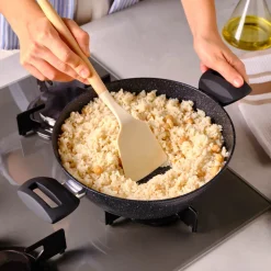 Karaca Aqua Granite Non-Stick Induction Shallow Casserole, 26m, Blue