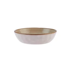 Karaca Aria Reactive Glaze Pasta Bowl, 20cm, Beige
