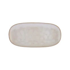 Karaca Aria Reactive Glaze Serving Platter, 31cm, Beige