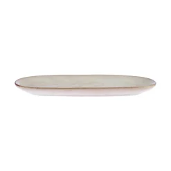 Karaca Aria Reactive Glaze Serving Platter, 31cm, Beige