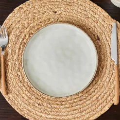 Karaca Aria Reactive Glaze Side Plate, 20cm, Beige