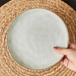 Karaca Aria Reactive Glaze Side Plate, 20cm, Beige