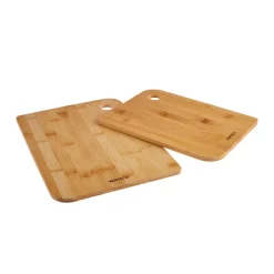 Karaca Azur 2 Piece Bamboo Chopping Board, Wood