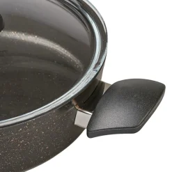 Karaca Blackgold Biogranite 7-Piece Non-Stick Cookware Set, Black Gold