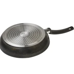 Karaca Blackgold Biogranite 7-Piece Non-Stick Induction Cookware Set, Black Gold