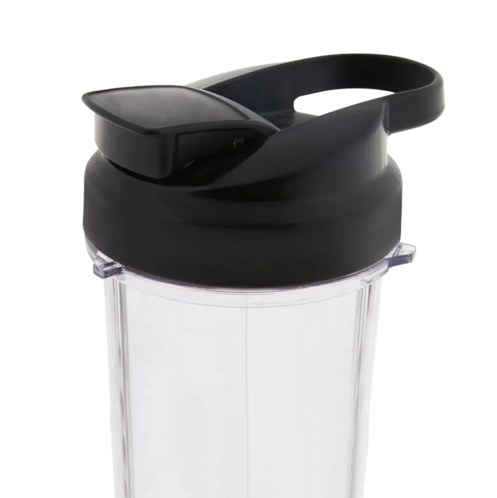 Karaca Blendfit Go Personal Smoothie Blender, 2x600ml Bottle, 550W, Retro Cream