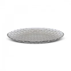 Karaca Braid Lustrous Glass Side Plate, 21cm, Luster