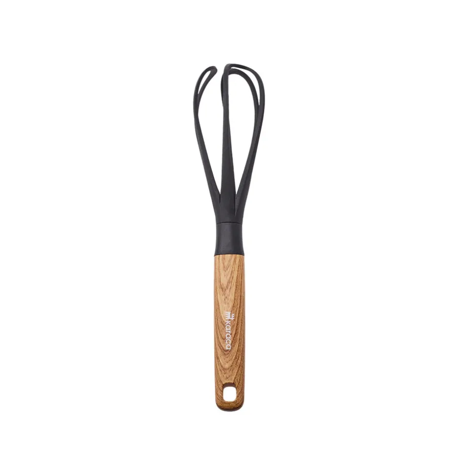 Karaca Brownwood 5-Piece Kitchen Utensil Set, Brown