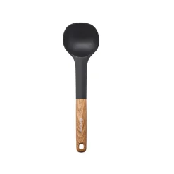 Karaca Brownwood 5-Piece Kitchen Utensil Set, Brown