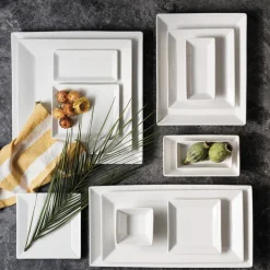 Karaca Carmen Trend Porcelain Side Plate, 15cm, White