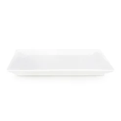Karaca Carmen Trend Porcelain Side Plate, 19cmx16cm, White