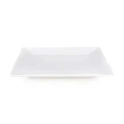 Karaca Carmen Trend Square Porcelain Serving Platter, 18cm, White