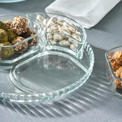 Karaca Carpi 5-Piece Serveware Set, Transparent
