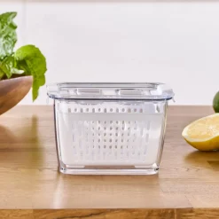 Karaca Citrus Vegetable / Fruit Storage Container, M, White