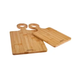 Karaca Dara 2 Piece Bamboo Chopping Board, Wood