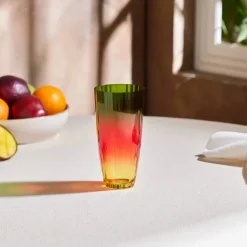 Karaca Dolce Highball Glass, 350ml, Green