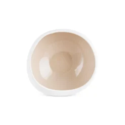 Karaca Earth Collection New Cupid Cereal/Soup Bowl, 15cm, Beige White
