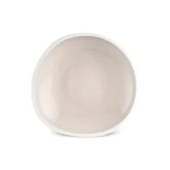 Karaca Earth Collection New Cupid Pasta Bowl, 21cm, Beige White