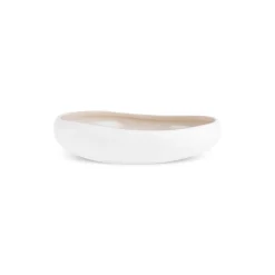 Karaca Earth Collection New Cupid Pasta Bowl, 21cm, Beige White