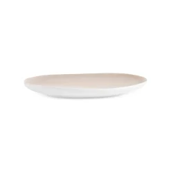 Karaca Earth Collection New Cupid Dessert/Side Plate, 22cm, Beige White