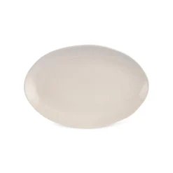 Karaca Earth Collection New Cupid Serving Platters, 24cm, Beige White