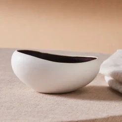Karaca Earth Collection New Galactic Reactive Glaze Cereal/Soup Bowl, 15cm, White
