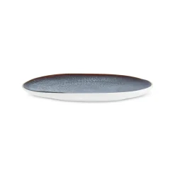 Karaca Earth Collection New Galactic Reactive Glaze Dinner Plate, 27cm, White