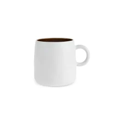 Karaca Earth Collection New Galactic Reactive Glaze Mug, 400ml, White