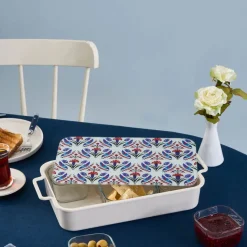Karaca Ebru 8 Piece Breakfast Tableware Set, Multi