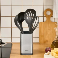Karaca Elegant Luna 5-Piece Kitchen Utensil Set, Inox